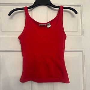 Women's vintage Y2K Red Tank Top